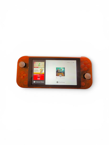 Modded Nintendo Switch Lite: Translucent Shell